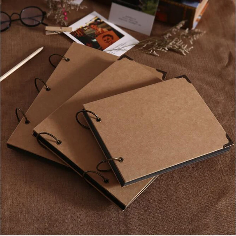 

Scrapbook DIY Photo Album Craft Paper Valentine's Day Gifts Wedding Guest Book Anniversary Travel Memory