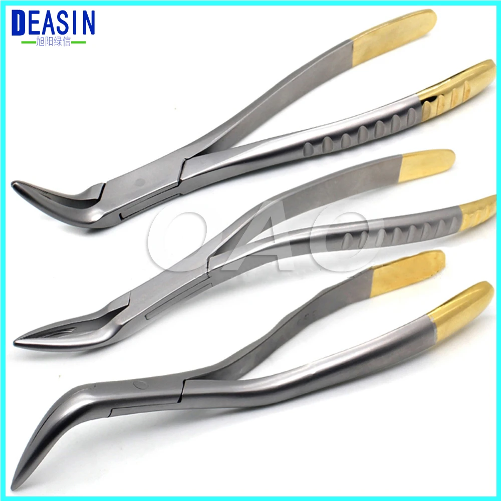 

Good quality Dental root clamp Common upper and lower jaw extraction forceps Minimally invasive residual root extraction