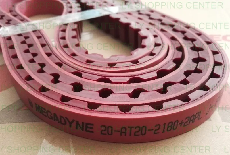 

Origina PU Timing belt 20-AT20-2180+2APL for Golive Glass Double edging Machine,Polyurethane synchronous,Transmission belt