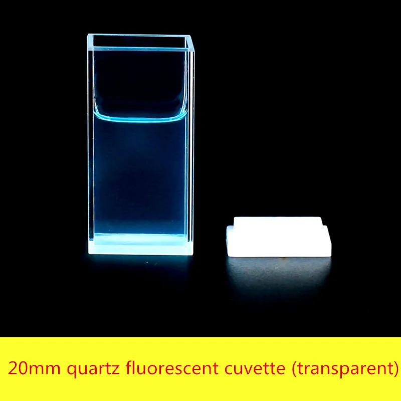 

20mm quartz standard cuvette (transparent on both sides)