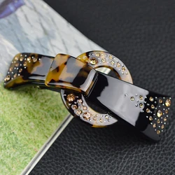 Women hairwear girls headwear large size rhinestone hair clip cute hair barrette vintage fashion hair accessories for women