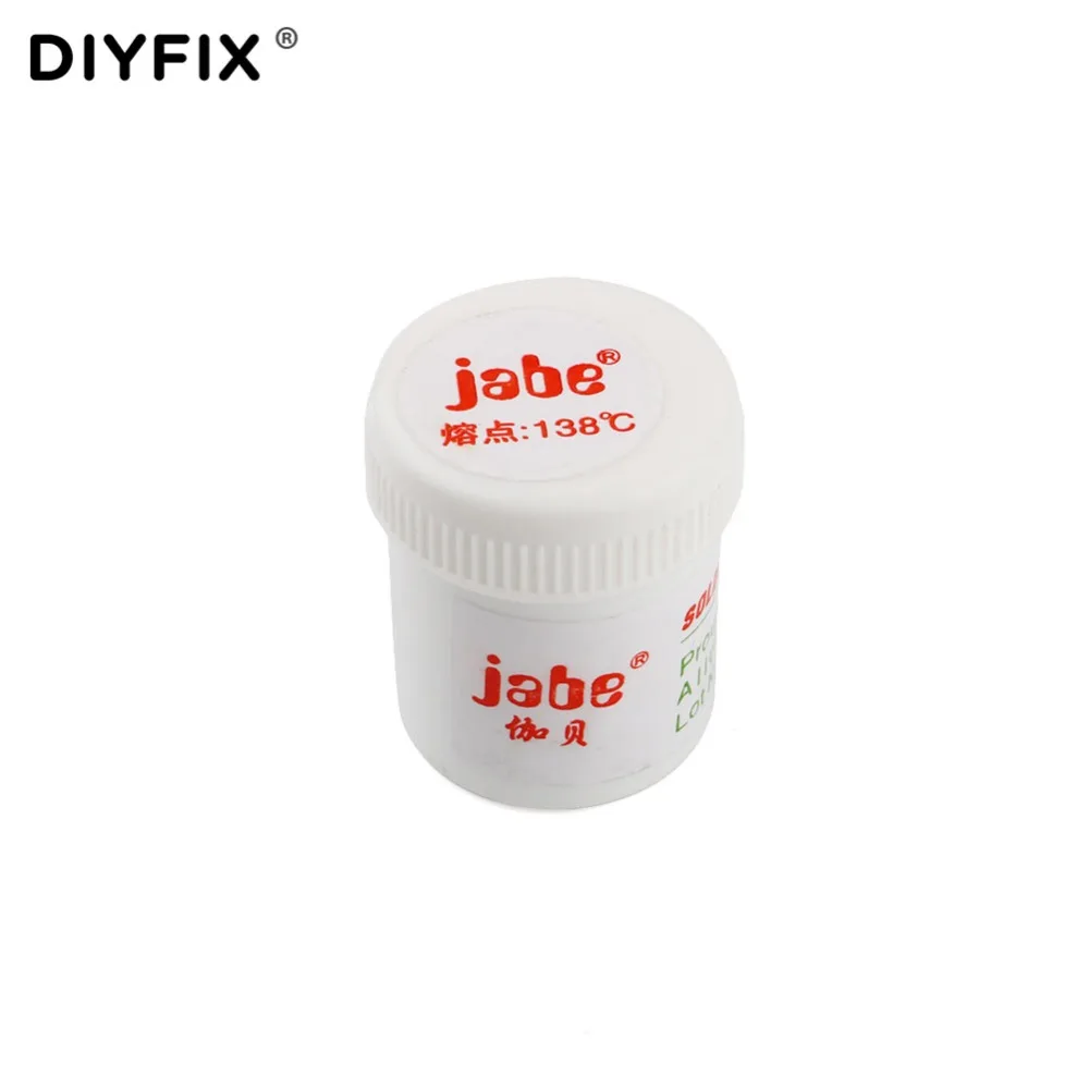 DIYFIX 1Pc pasta saldante flusso di saldatura flusso di saldatura pasta Sn63/pb37 SnBi58 per Computer telefono LED BGA SMD PGA PCB chip strumento di riparazione