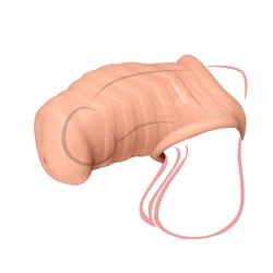 Chastity Penis Cage Silicone Cock Cage with Scrotum Ring Ball Stretcher Bdsm Bondage Restraints Sex Toys for Adults Men Male