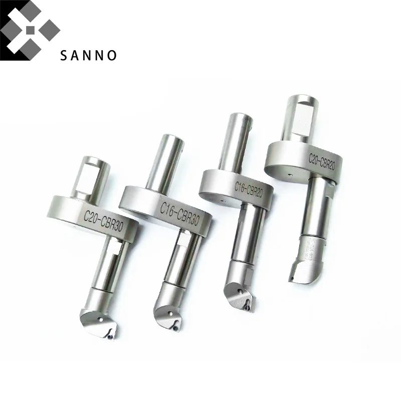 C16 external boring cutter handle extension adapters for CBR20 / CBR30 suitable for NBJ16 / NBH2084 adjustable precision boring