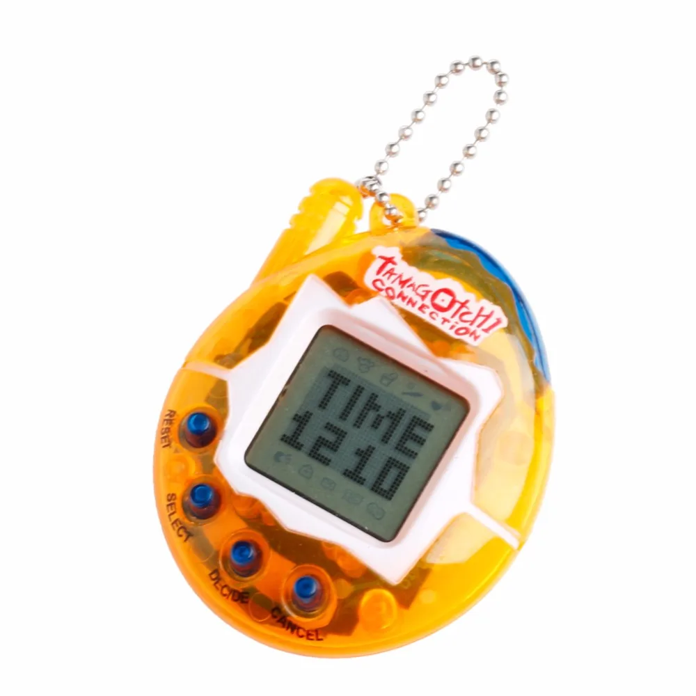 90S Nostalgic 49 Pets Virtual Cyber Pet Game Child Toy Key Buckles - L060 New hot