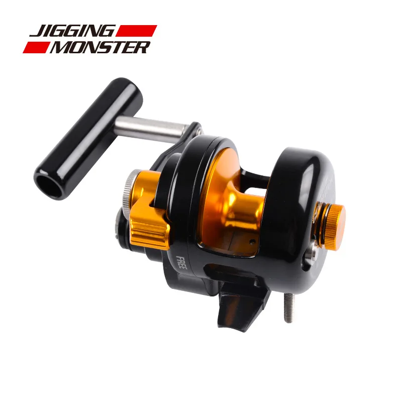 new arrive 8+2BB 6.0:1METALOID full metal heavy-duty trolling drum / jigging trolling /fishing iron sea fishing wheel high speed