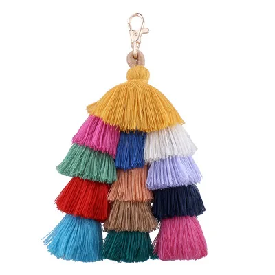 

Colorful Pompones Tassels Pompom Women Purse Accessories Bag Decoration Pendant Straw package holiday beach single shoulder bag