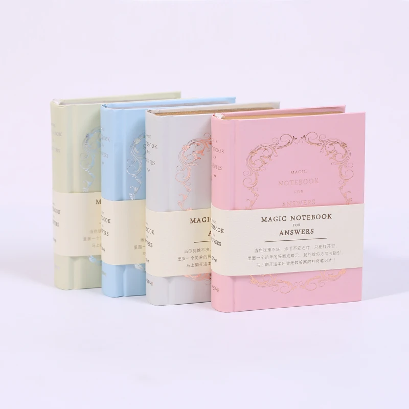 New magic answer book birthday gifts for children and friends A6 hardcover notebook fresh diary 4 colors writing supplies