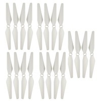 (20PCS = 5 Sets) Propeller for Syma X8SW X8SC X8PRO X8SG RC Quadcopter Spare Parts Blades Red / White