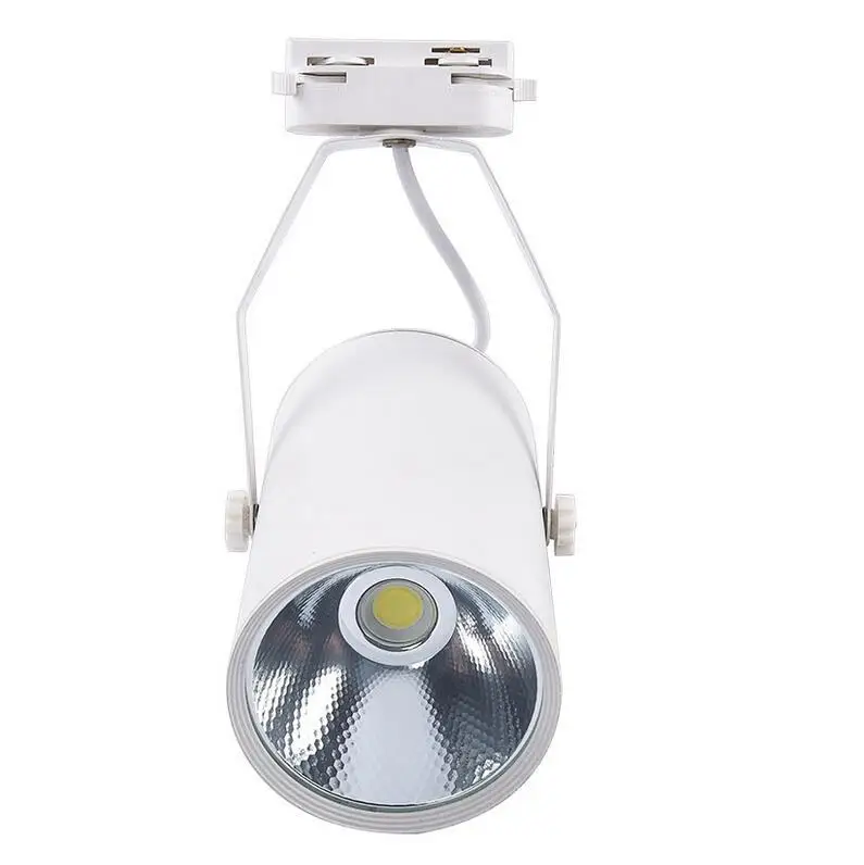 

High Power LED Track Light 30W COB Rail Light 7W 12W 20W 30W LED Spotlight Equal to 300w Halogen Lamp AC85-265V Free shipping