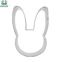 Animal Fudge Cake Decorating Tools, Big White Rabbit Head Shaped Cake Cookie Biscuit Baking Molds,Direct Selling