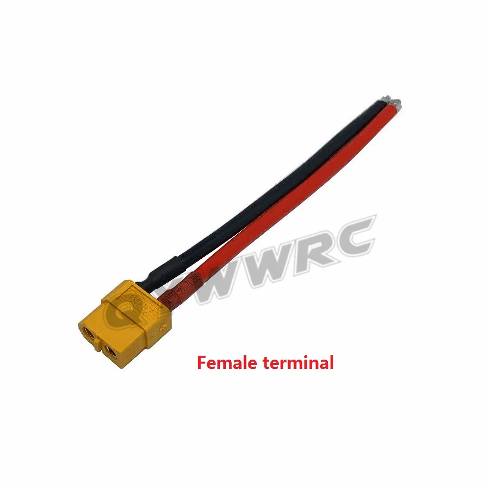 12 AWG 10cm / 15cm XT60 connecting line 12 AWG Cable Extension DIY male&female battery Cable for RC Battery ESC