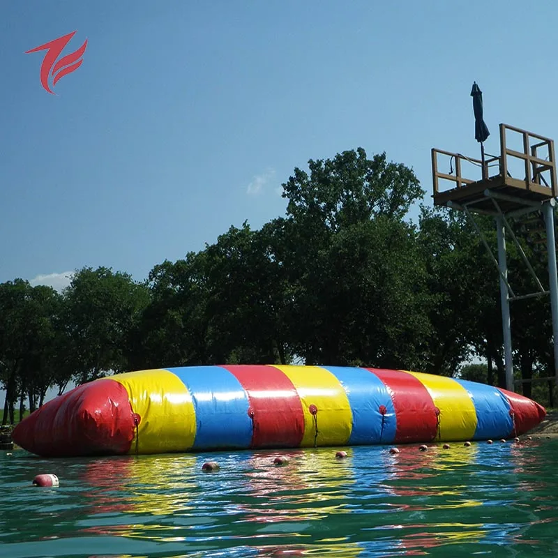 Globo de agua inflable para deportes acuáticos, 10x3m, en venta