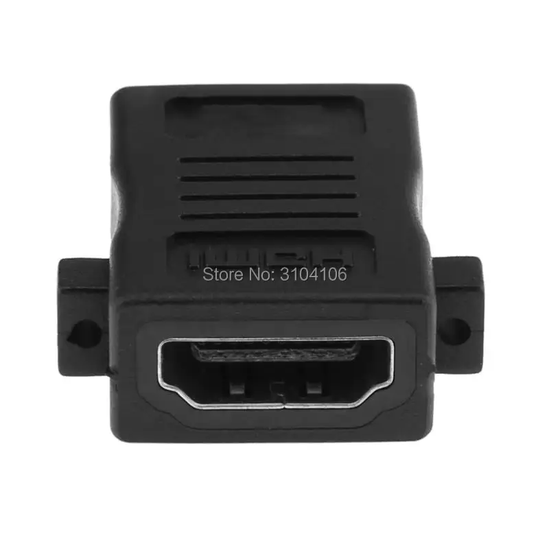 1 шт. HD-совместимый адаптер 2.0 «мама-мама» HD-панель с ухом 180-градусный адаптер HDTV