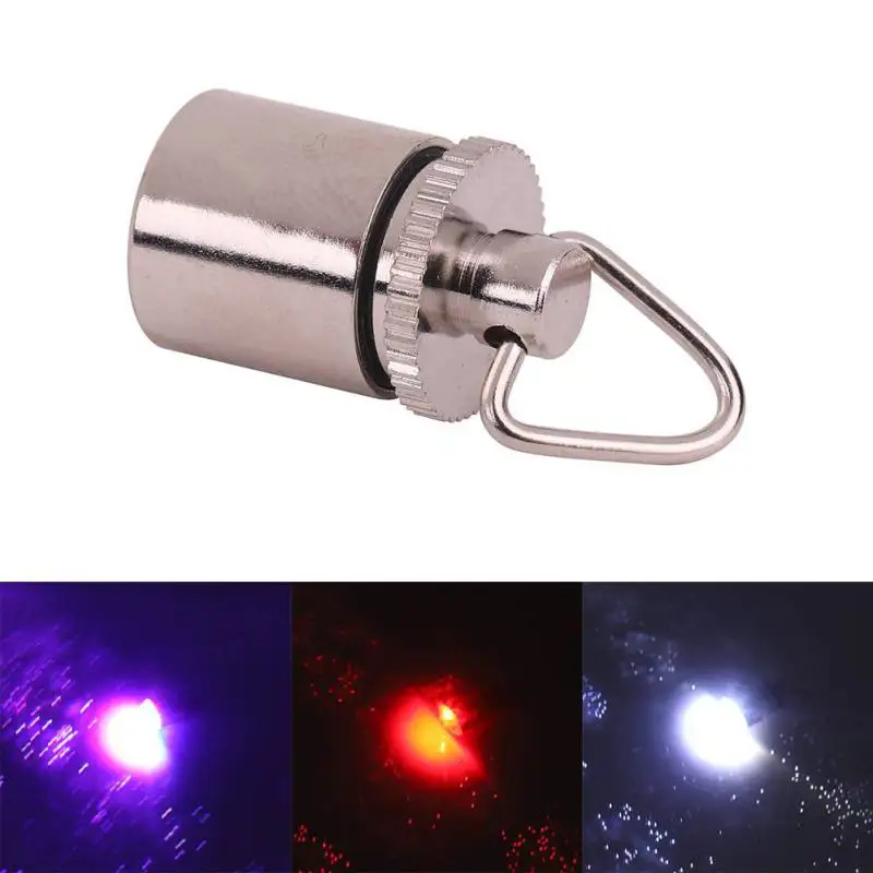 5 Color Underwater Light Fish Attraction Lure LED Flashing Light Squid Bait Fishing Baits outdoor fishing Accessories