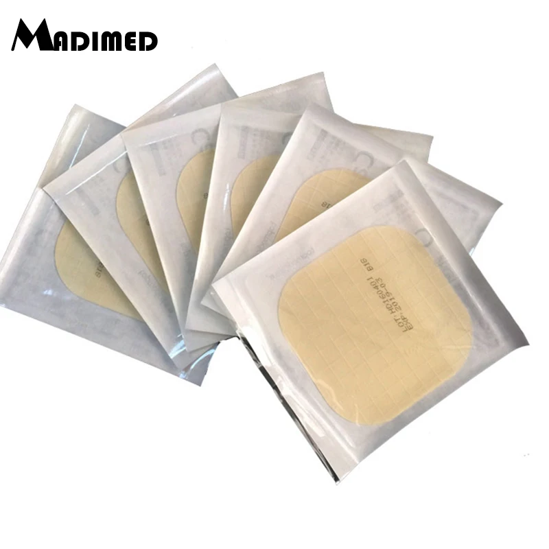 MADIMED 10pcs/box sticking transparent ultra thin hydrocolloid wound dressing for pressure ulcer bedsore nursing sticker Bedsore