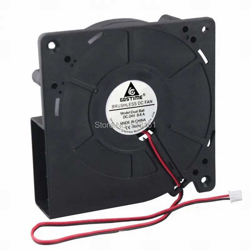 10 Pieces 12032 Ball DC Cooler Blower Fan 120x120X32mm Centrifugal 24V Fans For PC Computer