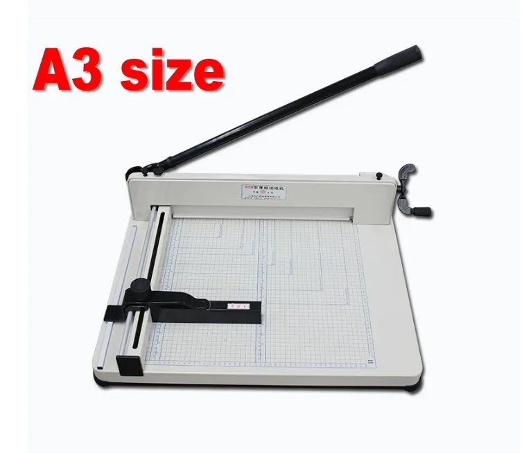 A3 Size Manual Stack Paper Cutter Guillotine 40mm Thickness + 3 Blade Sticks