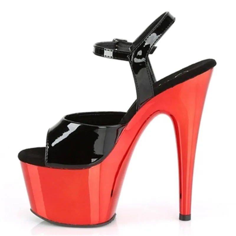 Banquet fashion princesses with 17cm heels, and exotic 6-inch stage sexy sandals image 5