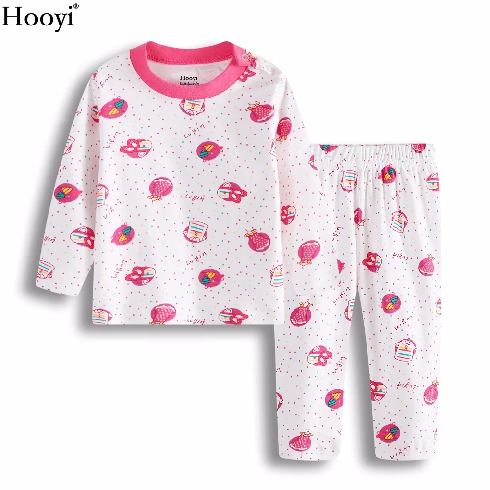 Princess Frog Baby Girl Sleepwear Suits Infant Pajamas Pink 100% Cotton Newborn Sleep Sets Children Clothes At Home 3-24Month