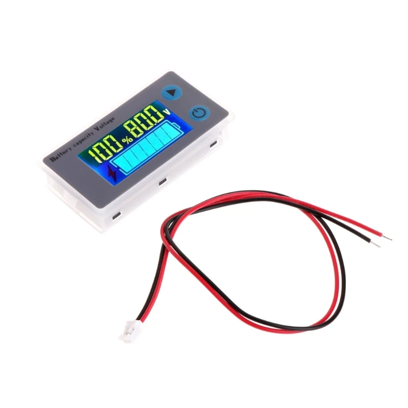 JS-C33 10-100V Universal LCD Car Acid Lead Lithium Battery Capacity Indicator Digital Voltmeter Voltage Tester Monitor #20/19W