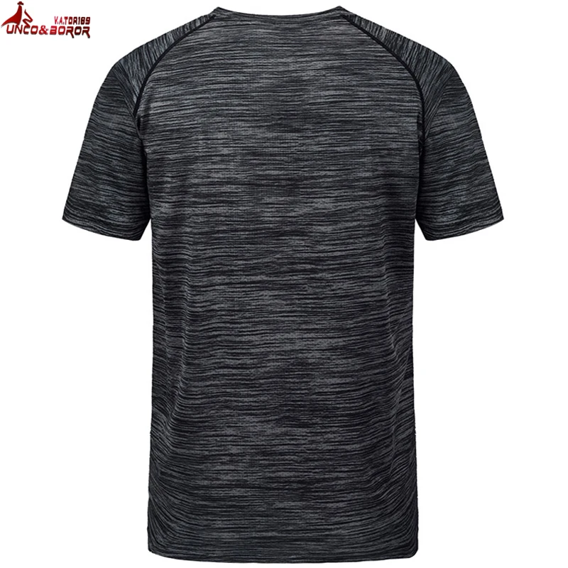 Simple creative design quick dry big&Tall 6XL 7XL 8XL T Shirts Men\'s GYM Jogging Sports Summer Style Short Sleeve Men t-shirt