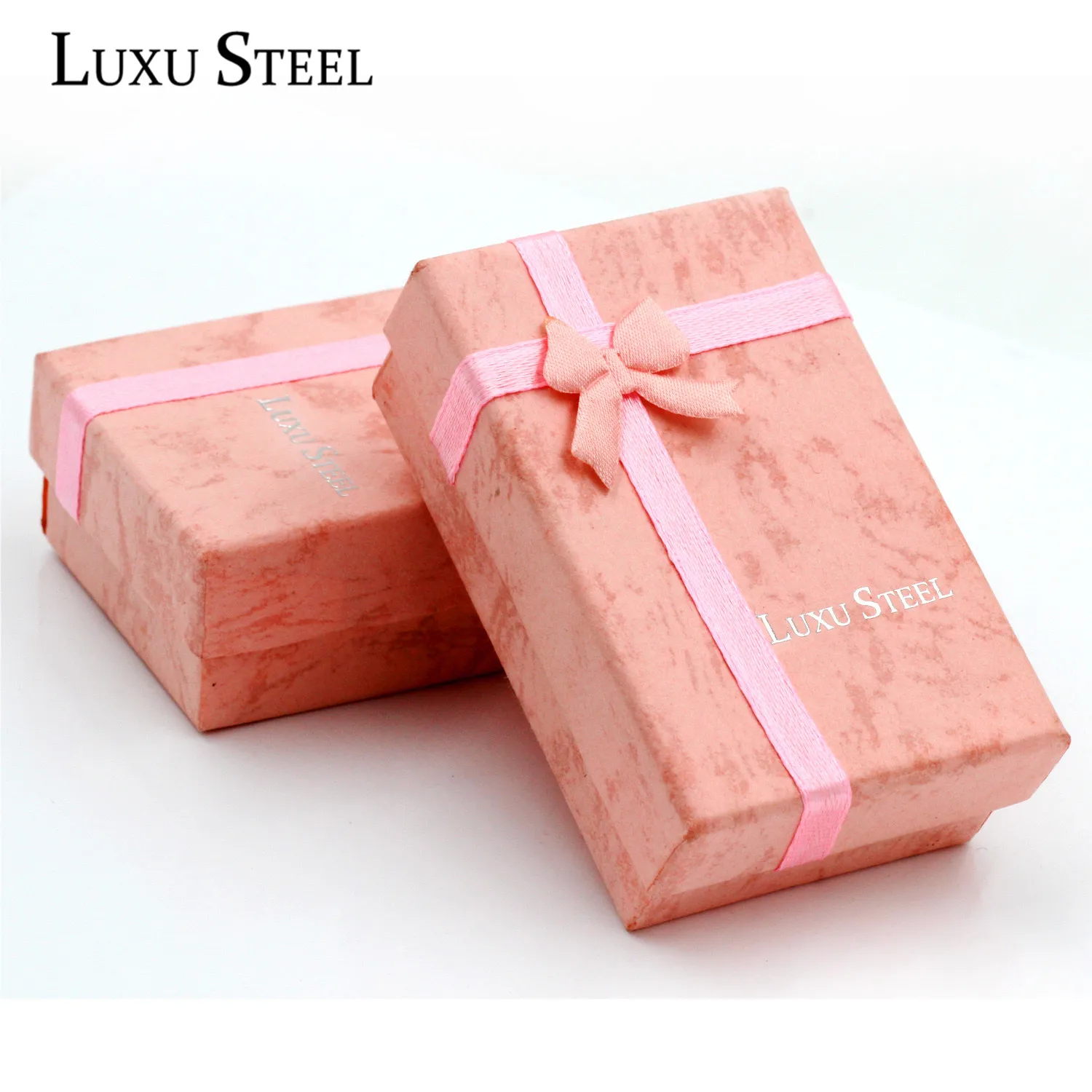 LUXUSTEEL  Jewelry Gift Black Color Box