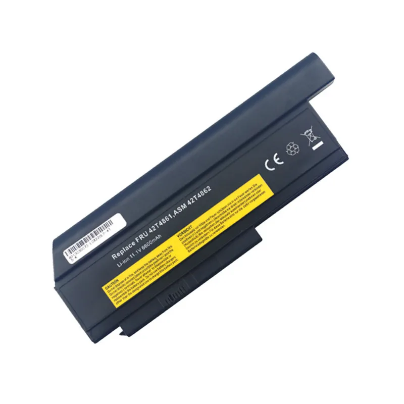 Laptop battery For LENOVO THINKPAD X200 X200s X201 X201i X201s 42T4650 42T4834 42T4835 43R9253