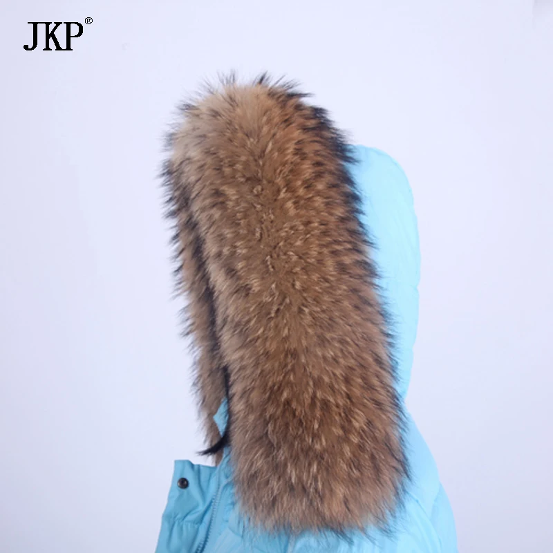 winter scarf woman Natural Fur Collar Women Real fox Raccoon Fur Scarves Winter Coat Female Neck Cap Long Warm Genuine Fur Scarf