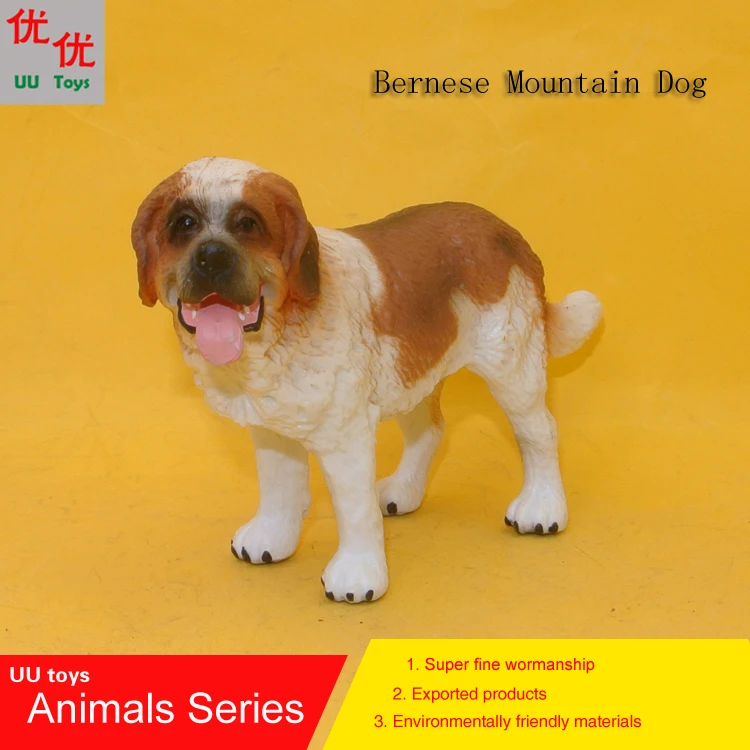 Hot toys: Bernese Mountain Dog simulation model  Animals   kids  toys children educational props