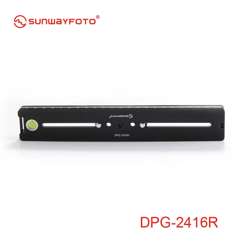 

SUNWAYFOTO DPG-2416R Tripod Head Quick Release Plate for DSLR Camera Tripod Plate Professional Monopod Quick Release Plate