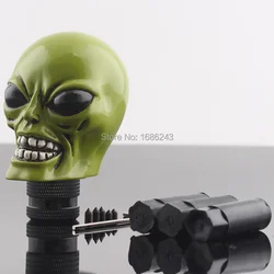 Aliens Head Model Car Truck Shifter Gear Shift Knob Manual Lever Stick Universal