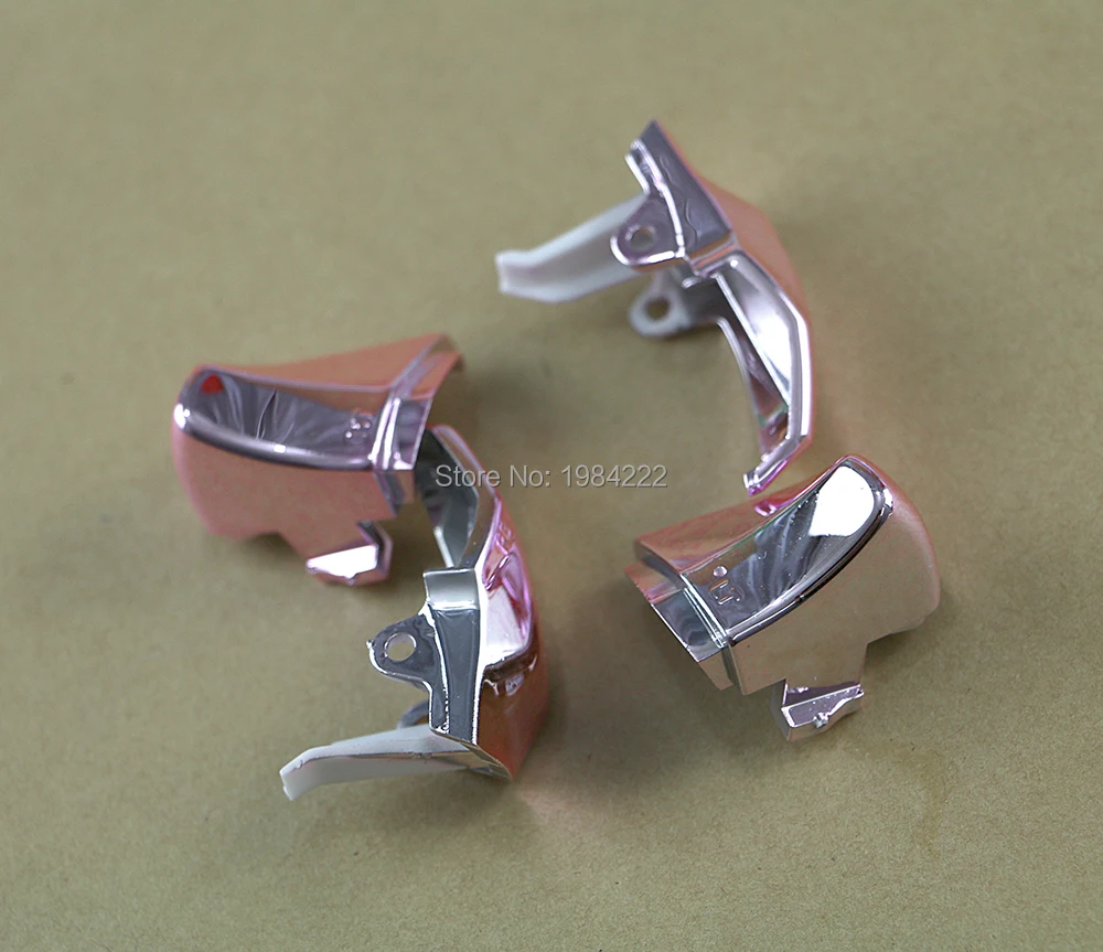 20 комплектов хромированных кнопок LB RB RT LT, металлические кнопки включения и выключения для контроллера Xbox one xboxone