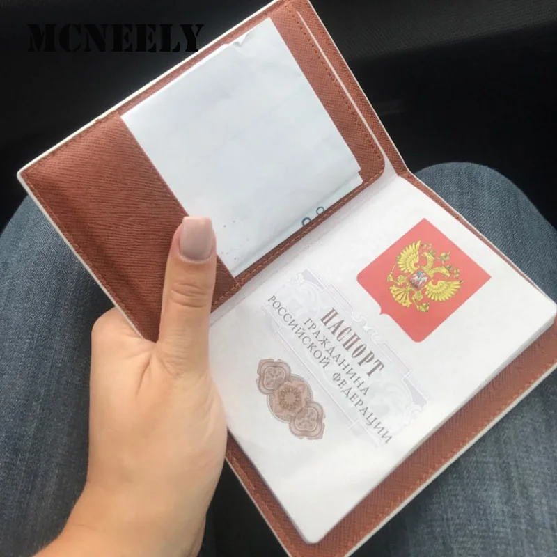 Many Flowers Ladies Travel Accessories Passport Cover PU Passport Protector With Bank ID Card Holder Case Gifts for Kids Women