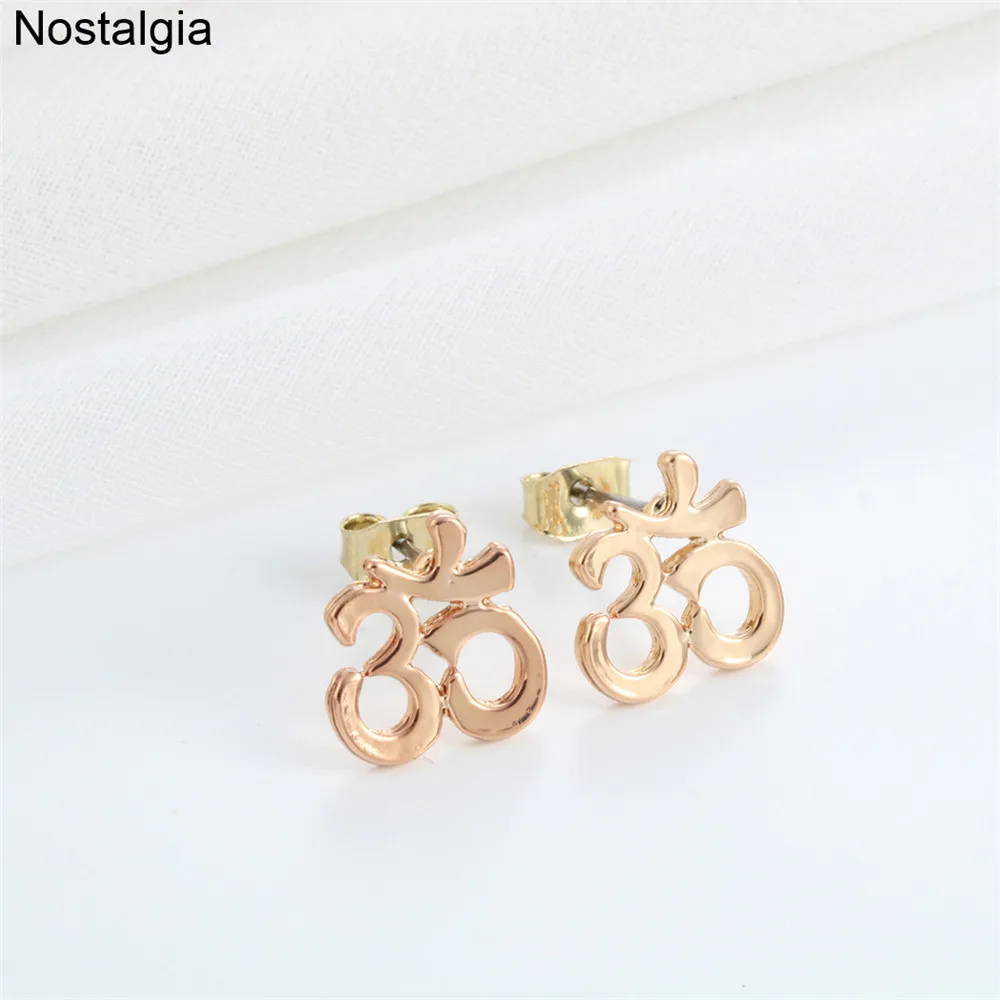 Nostalgia Om Yoga Jewelry Womans Earring Women Accessories Trendy Earrings Online Shopping India