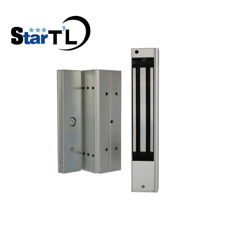 

Access Control Single Door 12V Electric Magnetic Electromagnetic Lock280KG (600LB) Holding Force+ZL Bracket