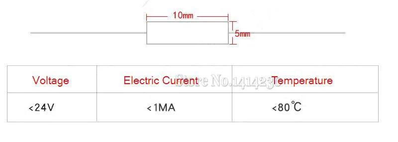 10Pcs SW-420 Normally Closed Blue Vibration Switch SW420 Vibration Sensor