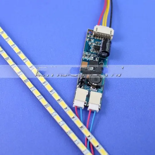 22 inch wide Dimable LED Backlight Lamps Update kit Adjustable LED Light For LCD Monitor 2 LED Strips