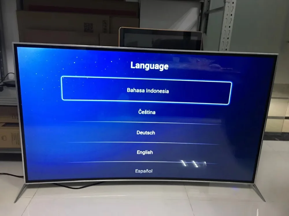 55 65 polegadas 4k hd smart tv t2 versão global tv led tv completa