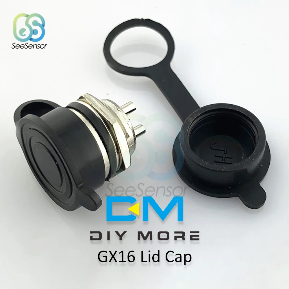 1set GX16 2/3/4/5/6/7/8/9/10 Pin maschio + femmina 16mm L70-78 presa circolare aeronautica connettore pannello filo connettore coperchio in plastica