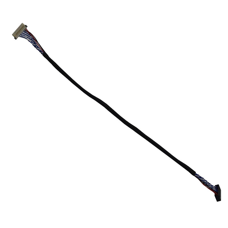 26cm DF19-D6 14Pin LVDS Cable For LCD Controller 1ch 6-bit 14pins 6Bits HSD141PX11 14.1 inch XGA 1024x768 TFT LCD