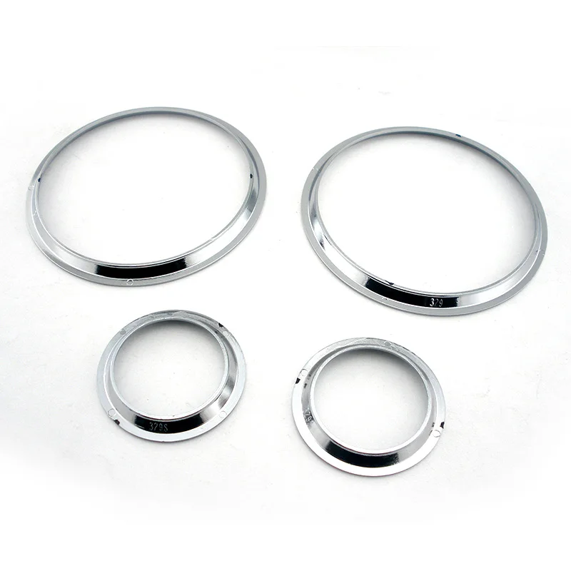 Plastic ABS Chrome Gauge Dial Dash Cluster Rings Dashboard set For Vauxhall OPEL ASTRA G 98-2005