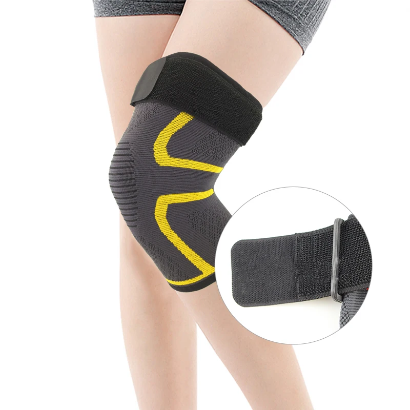 Befusy New Knee Support Professional Protective Sports Elastic Knee Pad Breathable Bandage Knee Brace Basketball Tennis Cycling