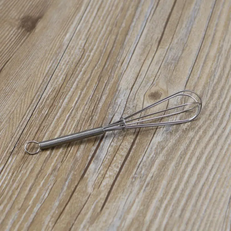 13cm 15cm Mini Stainless Steel Manual Mini Egg Whisk Coffee Milk Blender Mixer Kitchen Egg Beater