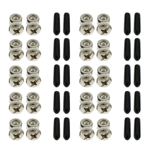 5/10 أزواج سرعة القفز حبل المكونات مجموعة مسامير نهايات قبعات طول الأجهزة مسامير برغي قابل للتعديل أفضل 10 صفقات مبيعات Pirapora Jump - رقم 5