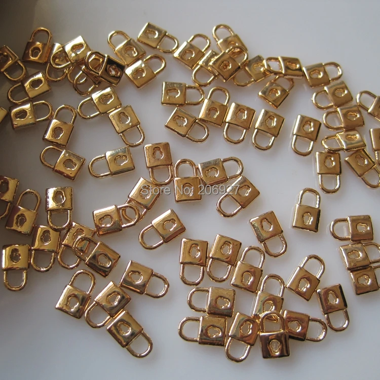 MD-585 10 قطعة يتوهم الذهب قفل ديكو المعادن السحر المعادن ديكو السحر مسمار الفن #2