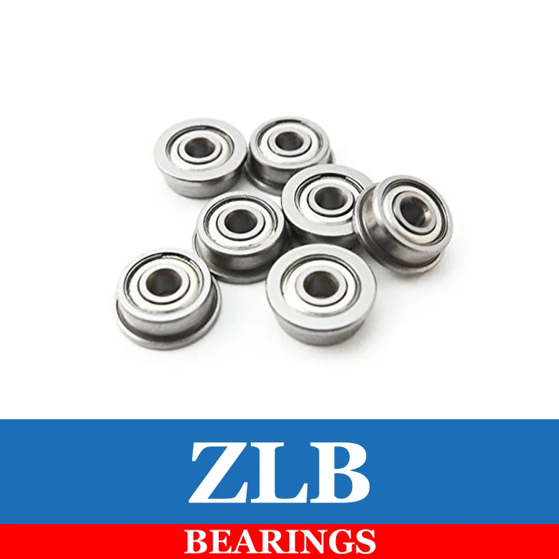 5Pcs F696-2Z F696ZZ F696zz F696 zz DDRF-1560ZZ Flanged Flange Deep Groove Ball Bearings 6 x 15 x 5mm Free shipping High Quality