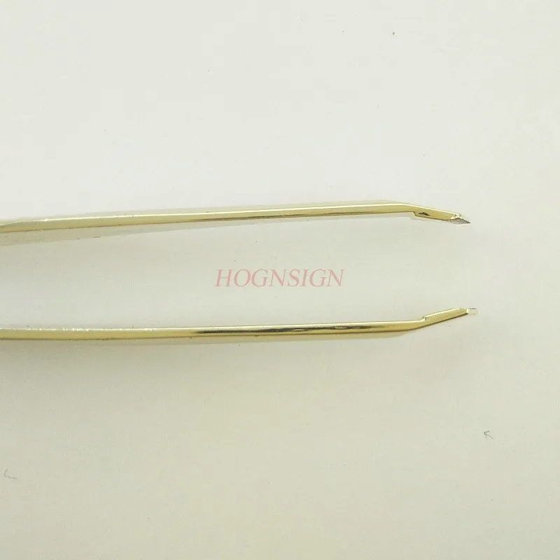 tweezer eyebrow Eyebrow Tweezer Clip Hair Remover Anti Skid Design Facial Makeup Tools False Eyelashes Forcep Slant Tip Beauty