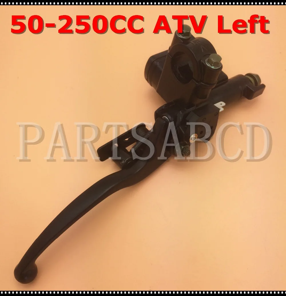 ATV Left Side Hydraulic Brake Master Cylinder Lever 50cc 110cc 125cc 150cc 250cc ATV Quad