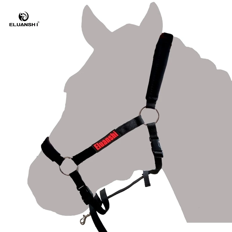 Nylon Halter Pad Nylon Halter Set, equipamento de corrida a cavalo, esporte Equestre calças, Halterschijven Chaps